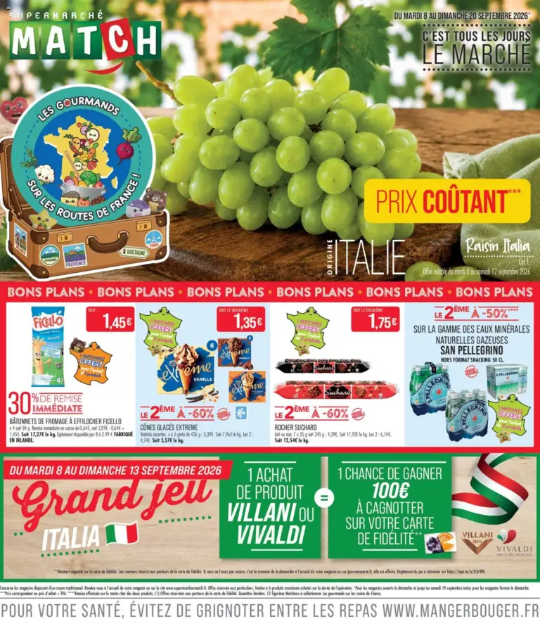 Match Supermarché catalogue du 08.09.2026