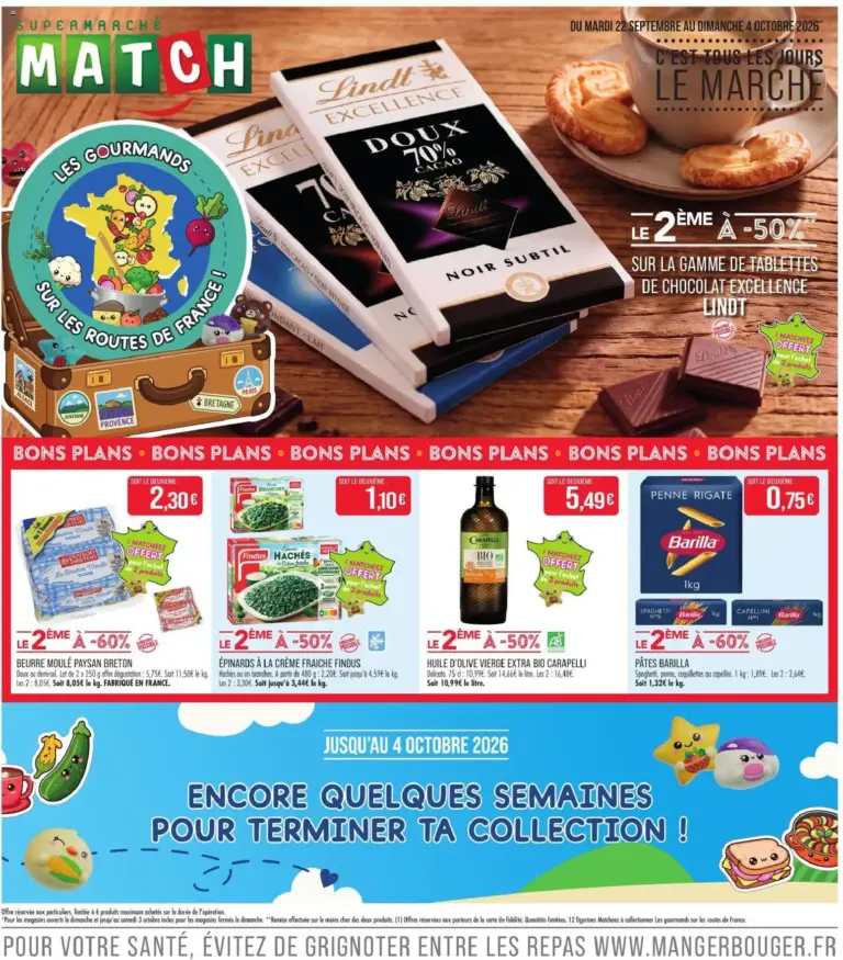 Match Supermarché catalogue du 22.09.2026