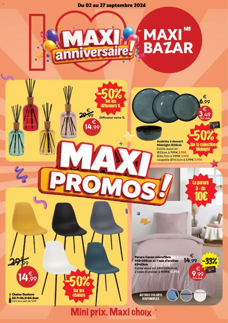 Maxi Bazar catalogue du 02.09.2026