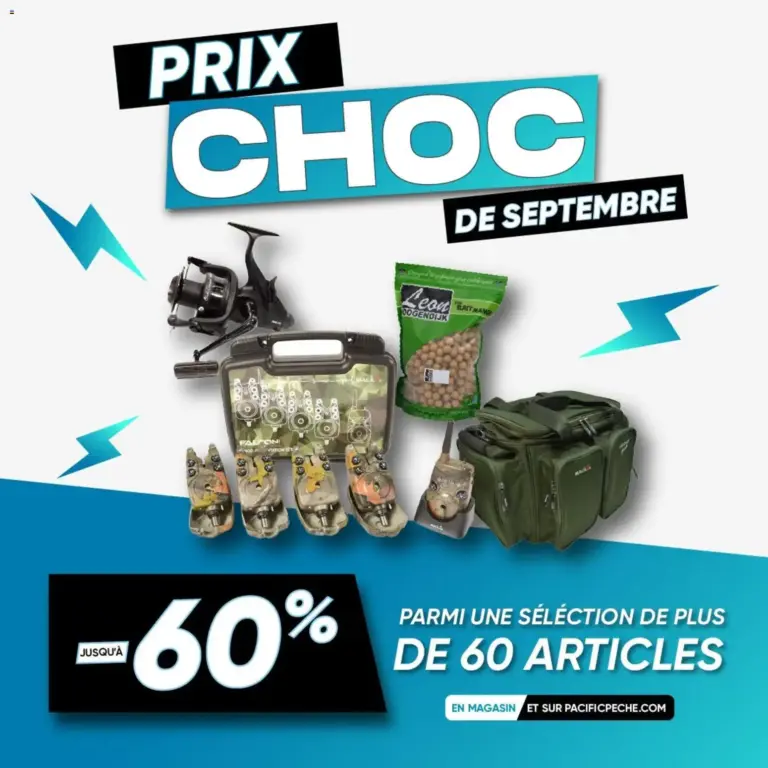 Pacific Pêche catalogue du 01.09.2026