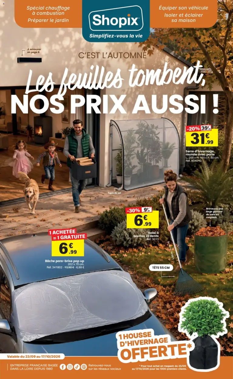 Shopix catalogue du 23.09.2026
