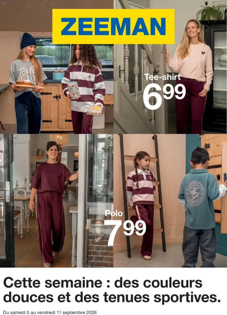 Zeeman catalogue du 05.09.2026