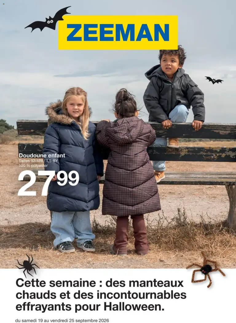Zeeman catalogue du 19.09.2026